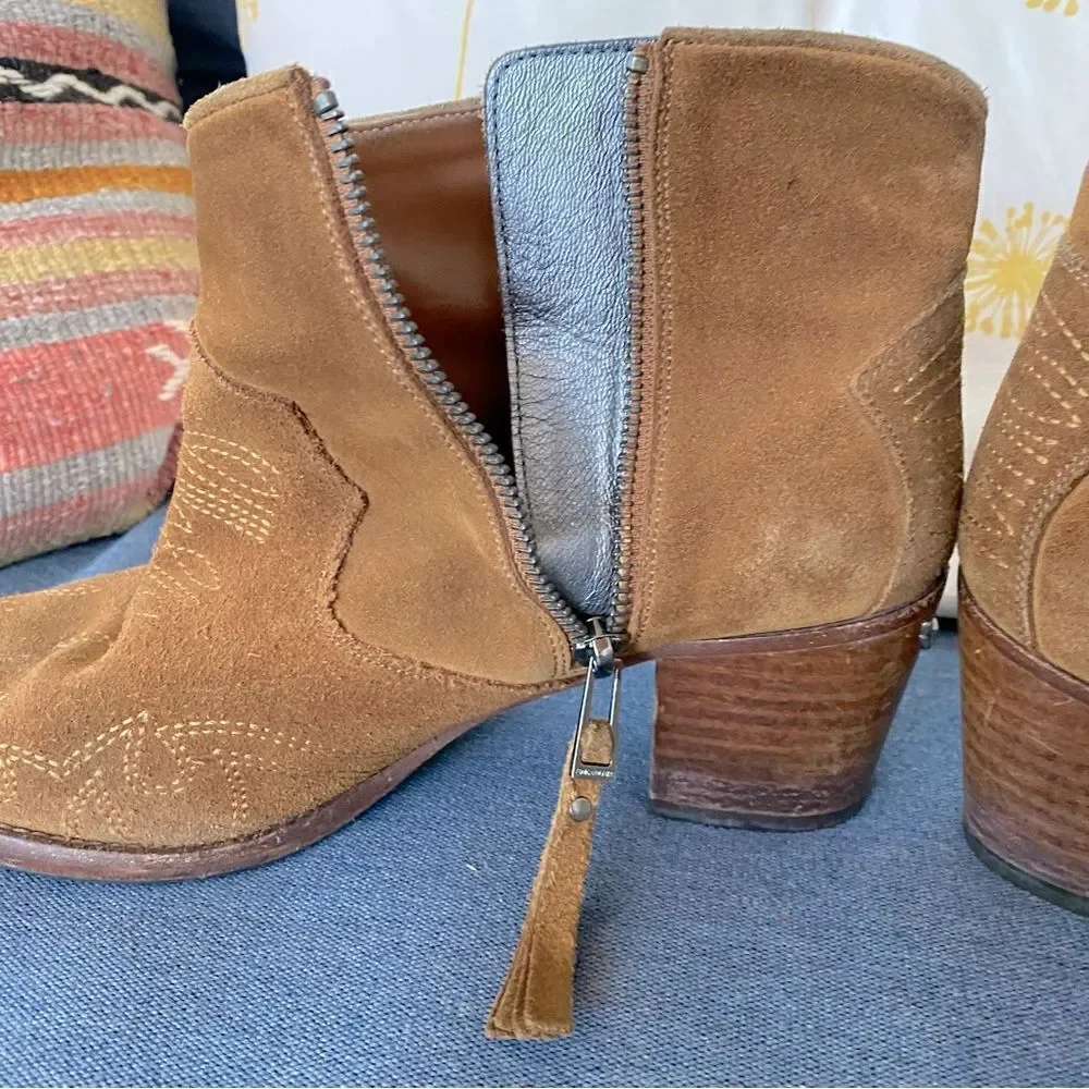 Zadig & Voltaire Cowboy Ankle Boots‎ Size Women's size 40